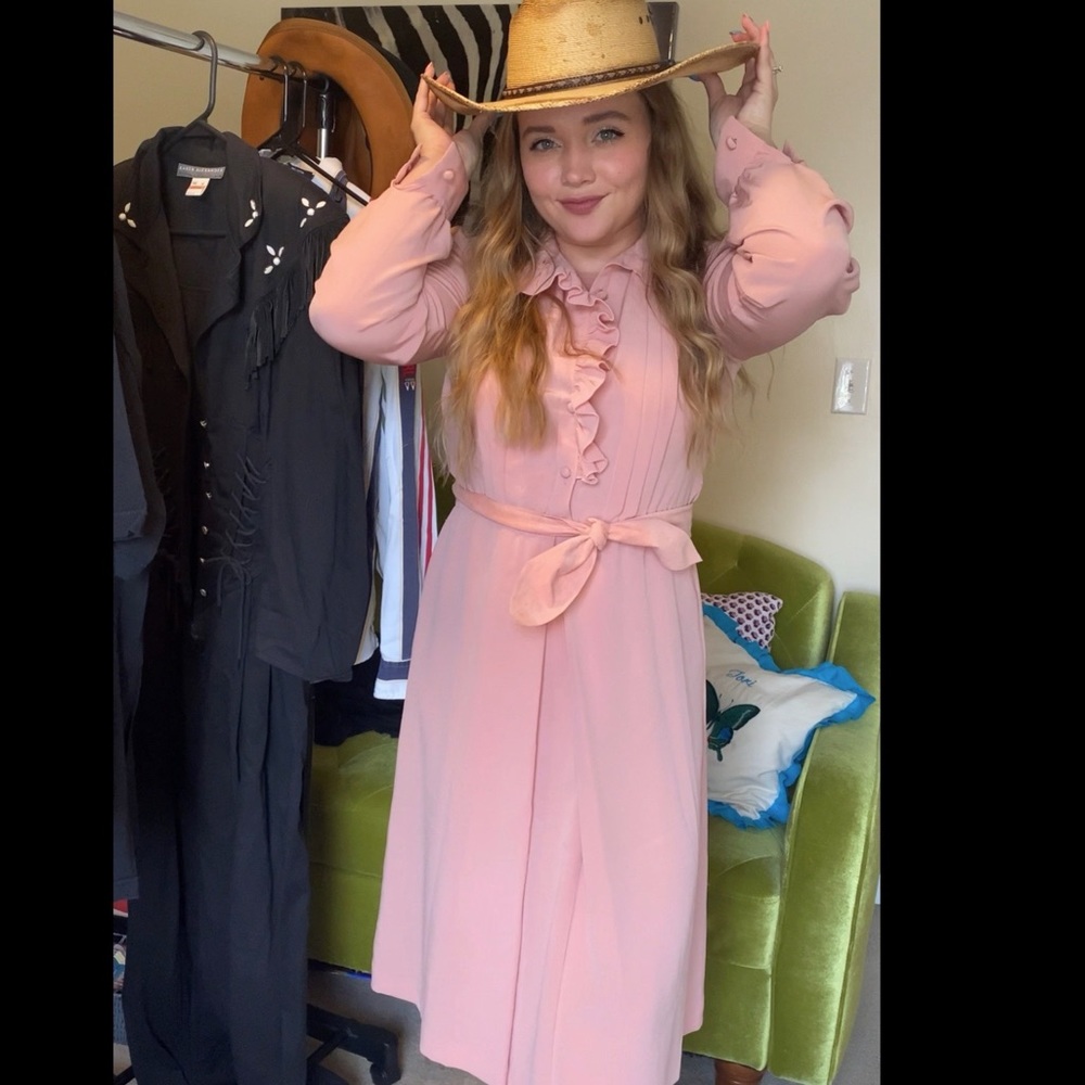 Vintage 80's Adolph Schuman for Lilli Ann Dress